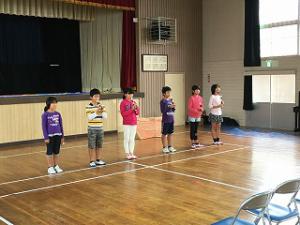 音楽会の練習