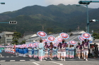 柳井まつりの花傘おどりの写真