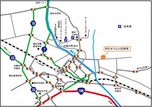 駐車場位置図