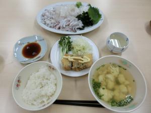 第６回地魚を使った魚料理教室完成品