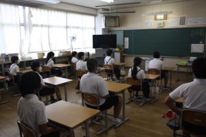 始業式6年生
