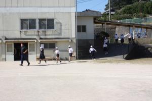 地震避難訓練3