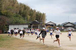 業間マラソン1