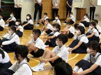 ２学期始業式３