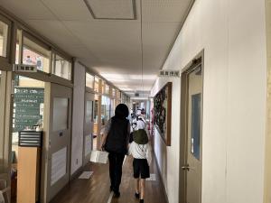 避難訓練　地震１