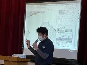 避難訓練　地震２
