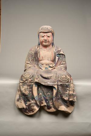 高山寺達磨大師坐像