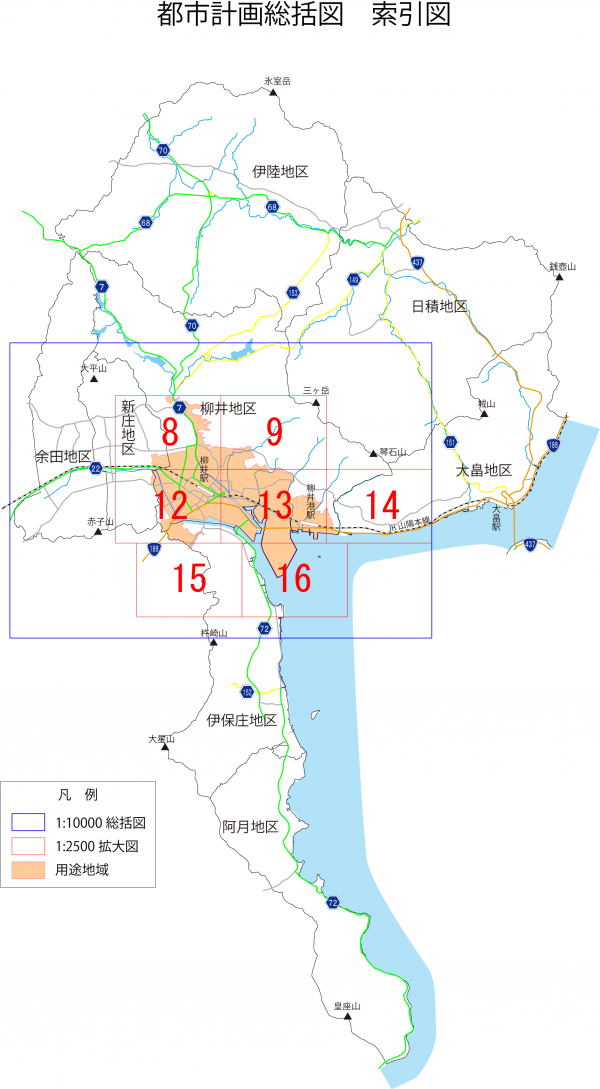総括図索引