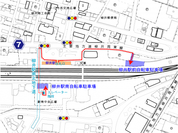 柳井駅駐輪場