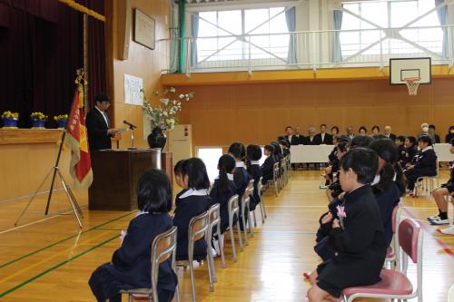 入学式写真