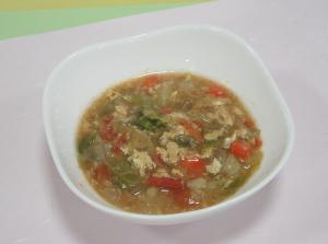 カレー風味スープ写真