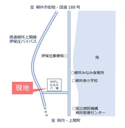 八幡位置図