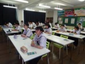 生徒の写真です