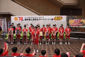 選手代表あいさつ