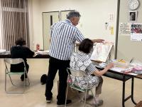 ひづみ絵画クラブ活動写真