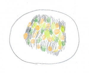 アレンジ無限ふりかけのイラスト