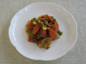 カレー炒め写真