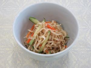 切干し大根サラダの写真