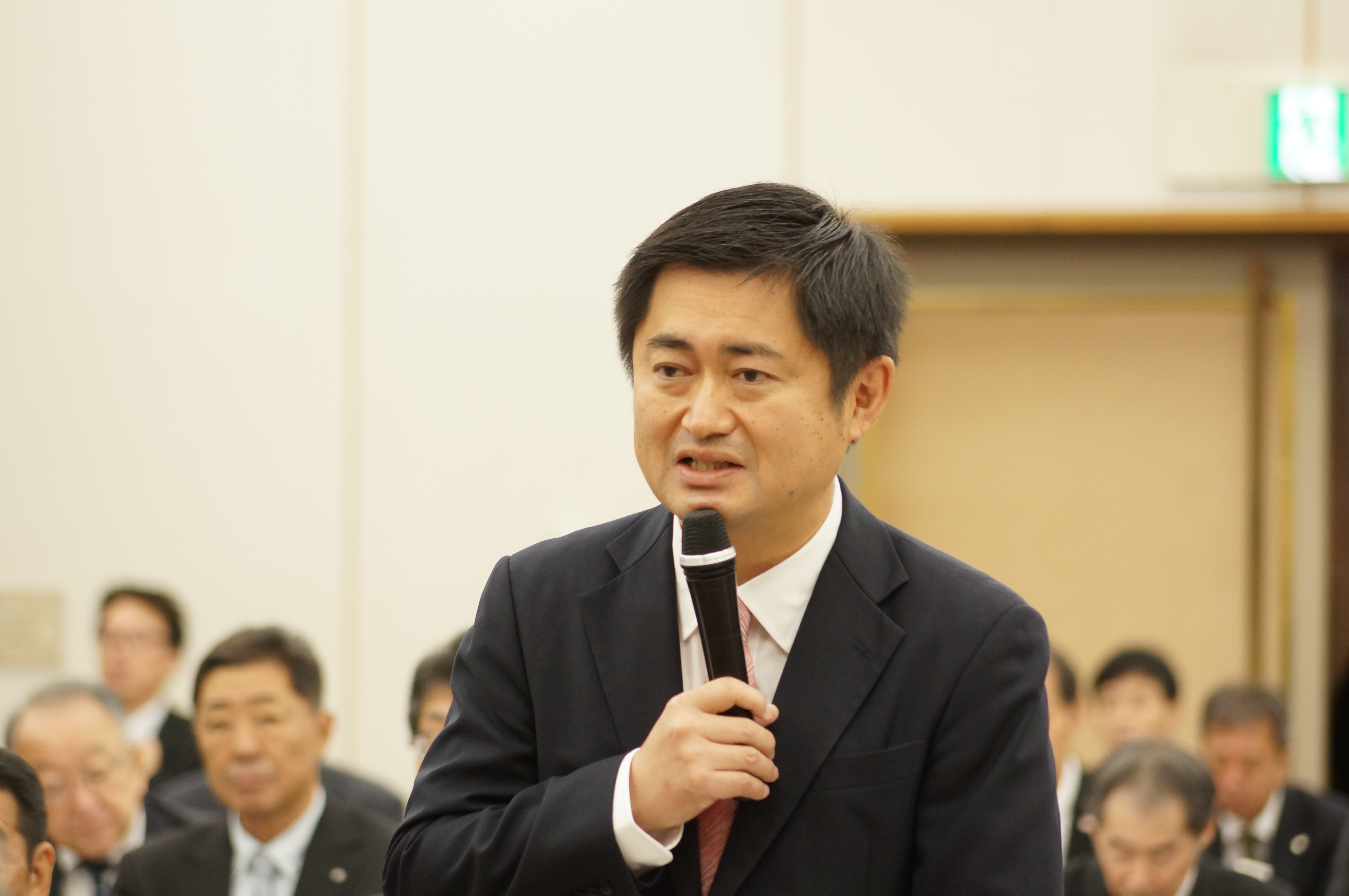 意見交換会会長挨拶