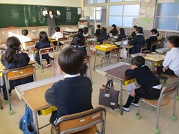 授業中の写真