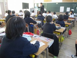 授業中の写真