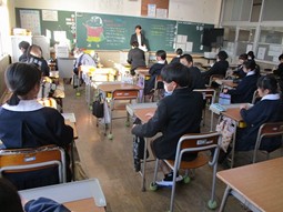 授業中の写真