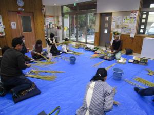 しめ縄づくり教室