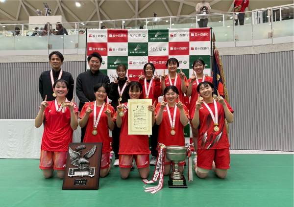 柳井商工バドミントン女子11連覇