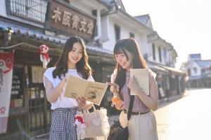 白壁の町並み