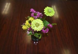 校長室お花