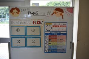 保健室掲示