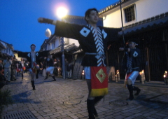 柳井天神祭りの夜参り