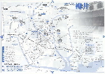 白壁の町並みマップの画像です。