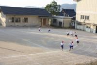 朝の持久走1