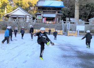 雪の朝