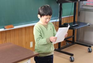３学期始業式２