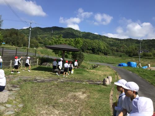 ３年まち探検北