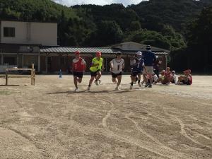 リレーの練習