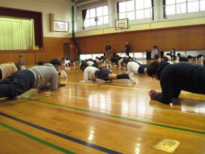運動するところ