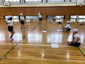 数をかぞえてもらうところ