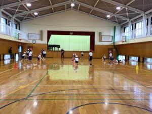 体育の学習風景