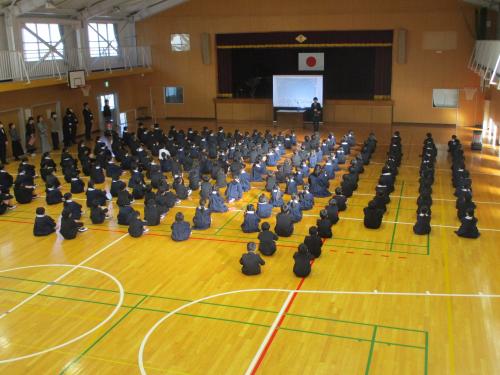 ２学期終業式３