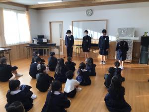 2学期に頑張ったことの発表２