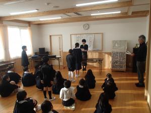 表彰を受けるところ