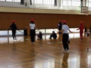 技に挑戦