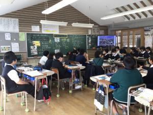 ６年生の授業風景