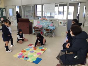 すごろくをするところ