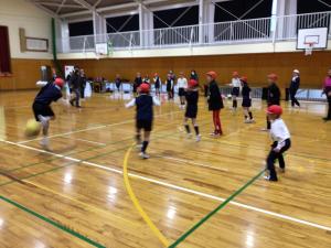 ドッジボールを楽しむところ