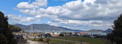 山から見た景色
