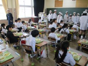 1年生給食